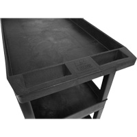 Tub Cart, 3 Tiers, 35-1/4" x 36-1/4" x 18", 300 lbs. Capacity NRZ Safety Inc.
