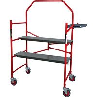 Buildman Portable Scaffold, 40-5/8" D x 4' H NRZ Safety Inc.
