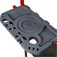 Buildman Portable Scaffold, 40-5/8" D x 4' H NRZ Safety Inc.