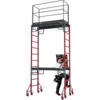Buildman Baker Drywall Scaffold, 31" D x 6' H NRZ Safety Inc.