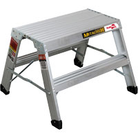 Portable Work-Stand Saw Horse, Aluminum Frame, 12-1/4" D x 24" H NRZ Safety Inc.
