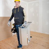 Portable Work-Stand Saw Horse, Aluminum Frame, 12-1/4" D x 24" H NRZ Safety Inc.