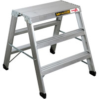 Portable Work-Stand Saw Horse, Aluminum Frame, 12-1/4" D x 36" H NRZ Safety Inc.