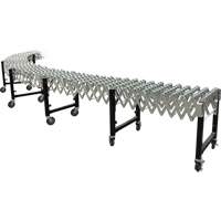 Convoyeur extensible, 23" la x 24' lo, Capacit&eacute; de 200 lb par pi lin. NRZ Safety Inc.