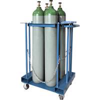 Support de rangement pour 4 cylindres pour chariot &eacute;l&eacute;vateur NRZ Safety Inc.