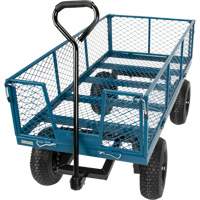 Wagon with Drop Sides, 24" W x 48" L, 800 lbs. Capacity NRZ Safety Inc.