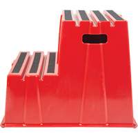Industrial Step Stool, 2 Steps, 26" x 22-7/16" x 19-11/16" High NRZ Safety Inc.