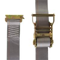 Tendeur d'arrimage logistique, Rochet, 2" la x 16' lo, Charge d'utilisation 1000 lb (454 kg) NRZ Safety Inc.