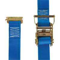 Tendeur d'arrimage logistique, Rochet, 2" la x 20' lo, Charge d'utilisation 1000 lb (454 kg) NRZ Safety Inc.