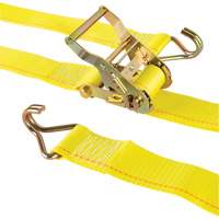 Tendeur d'arrimage logistique, Rochet, 2" la x 12' lo, Charge d'utilisation 500 lb (227 kg) NRZ Safety Inc.
