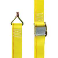 Tendeur d'arrimage &agrave; cliquet, Boucle &agrave; came, 2" la x 12' lo, Charge d'utilisation 500 lb (227 kg) NRZ Safety Inc.