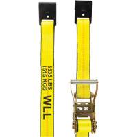 Winch Strap, Flat Hook, 30' W x 2" L, 3335 lbs. (1512 kg) Working Load Limit NRZ Safety Inc.