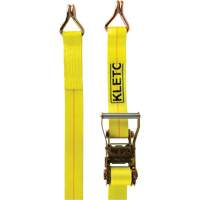 Winch Strap, J-Hook, 30' W x 2" L, 1670 lbs. (757 kg) Working Load Limit NRZ Safety Inc.
