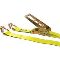 Winch Strap, J-Hook, 30' W x 3" L, 5400 lbs. (2449 kg) Working Load Limit NRZ Safety Inc.