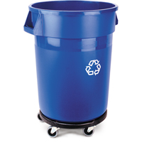 Contenant de collecte des d&eacute;chets recyclable Brute, Vrac, Plastique, 32 gal. US NRZ Safety Inc.