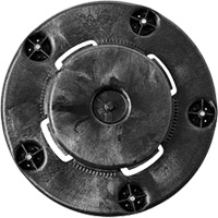 Chariot &agrave; visser Brute, Poly&eacute;thyl&egrave;ne, Noir, Convient aux contenants 20 - 55 US gal. NRZ Safety Inc.