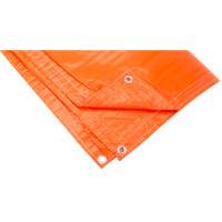 Insulated Tarps, Polyethylene, Orange, 20' x 12' x 8 mils NRZ Safety Inc.
