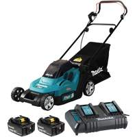 36V 5.0 Ah LXT Lawn Mower Kit, Push Walk-Behind, Battery Powered, 17" Cutting Width NRZ Safety Inc.