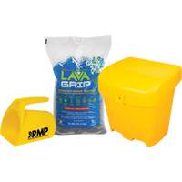 LavaGrip Traction-Aid Kit with 77 Bags, Container Size 35.3 lbs. (16 kg), Bag NRZ Safety Inc.