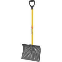 Pro Scraper Shovel, Polypropylene Blade, 18" Wide, D-Grip Handle NRZ Safety Inc.