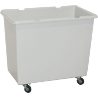 Mini Starcart Box Truck, Polyethylene, 33" L x 19" W x 28" H, 6 cu. ft. Volume, 200 lbs. Capacity NRZ Safety Inc.