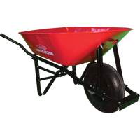 Contractor Wheelbarrow, 6 cu. ft., Steel Tray NRZ Safety Inc.