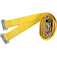 Tendeurs d'arrimage logistique, Rochet, 2" la x 12' lo, Charge d'utilisation 1000 lb (454 kg) NRZ Safety Inc.