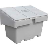 Salt Sand Container SOS, With Hasp, 42" x 29" x 30", 11 cu. Ft., Grey NRZ Safety Inc.