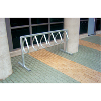 Style Bicycle Rack, Galvanized Steel, 12 Bike Capacity NRZ Safety Inc.