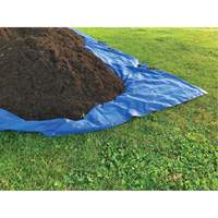 Tarp, Standard Duty, Blue, 7' x 5' x 4 mils NRZ Safety Inc.