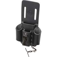 Tool Belt Pouch, Multiple Tool Holder, Leather, 4 Pockets NRZ Safety Inc.
