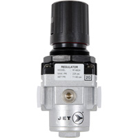 R&eacute;gulateur de d&eacute;bit dair interm&eacute;diaire, 3/8" NPT, PSI max. de 220 PSI, Canalisation NRZ Safety Inc.