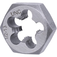 Fraise hexagonale SAE, dia. 1", Filet de 1/2"-13NC, Acier alli&eacute; NRZ Safety Inc.