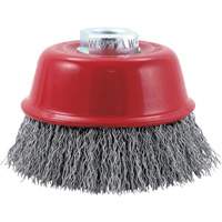 Crimped Cup Brush, 3-1/4", 0.014" Fill NRZ Safety Inc.