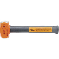 Indestructible Handle Sledge Hammer, 2.5 lbs., 12", Tubular Steel Handle NRZ Safety Inc.