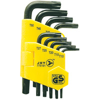 JTK-9TP Tamperproof Key Set, 9 Pcs., Torx&reg; NRZ Safety Inc.