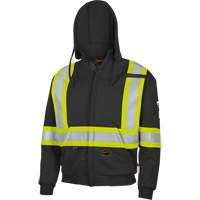 337SF Capuche &agrave; fermeture &eacute;clair ignifug&eacute;e, Hommes, Petit, Noir, 22 cal/cm² NRZ Safety Inc.