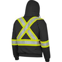 337SF Capuche &agrave; fermeture &eacute;clair ignifug&eacute;e, Hommes, Petit, Noir, 22 cal/cm² NRZ Safety Inc.