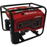 Kodiak KD3000VR Portable Generator, 2400 W Rated, 120 V, 16 L Tank NRZ Safety Inc.