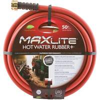 Hot Water Hose, Rubber, 5/8" dia. x 50' L NRZ Safety Inc.