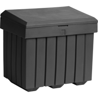 Economy Salt Sand Storage Container, 32" x 23" x 27-1/2", 10 cu. Ft., Grey NRZ Safety Inc.