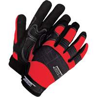 Gants performants &agrave; usage intensif avec paumes coussin&eacute;es, Taille Grand, Paume Synth&eacute;tique NRZ Safety Inc.