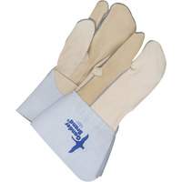 Gants &agrave; trois doigts en cuir, Cuir fleur de vache, Taille 11 NRZ Safety Inc.