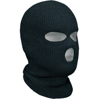 Classic 3-Hole Balaclava, Acrylic, Black NRZ Safety Inc.