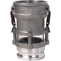 Cam & Groove In-Line Sight Glass Coupler x Adapter NRZ Safety Inc.