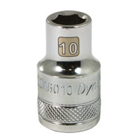 Douille m&eacute;trique, 10 mm, Prise 1/2", 6 pans NRZ Safety Inc.
