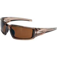 Lunettes de s&eacute;curit&eacute; Uvex Hypershock, Lentille Espresso, Anti-&eacute;gratignures/Polaris&eacute;, ANSI Z87+ NRZ Safety Inc.