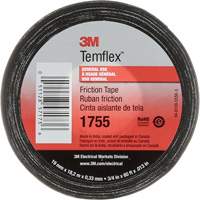 Ruban de chatterton Temflex 1755, 19 mm (3/4") x 18,28 m (60'), Noir NRZ Safety Inc.