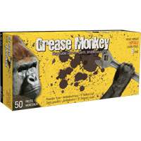 Gants Grease Monkey, Grand, Nitrile, 8 mils, Sans poudre, Noir NRZ Safety Inc.