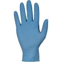 Gants jetables RDNPF KeepKleen, Grand, Nitrile, 4 mils, Sans poudre, Bleu, Classe 2 NRZ Safety Inc.